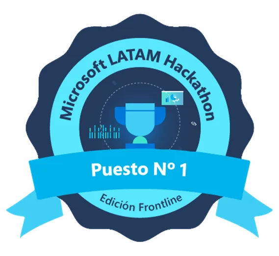 Microsoft LATAM Hackathon puesto 1